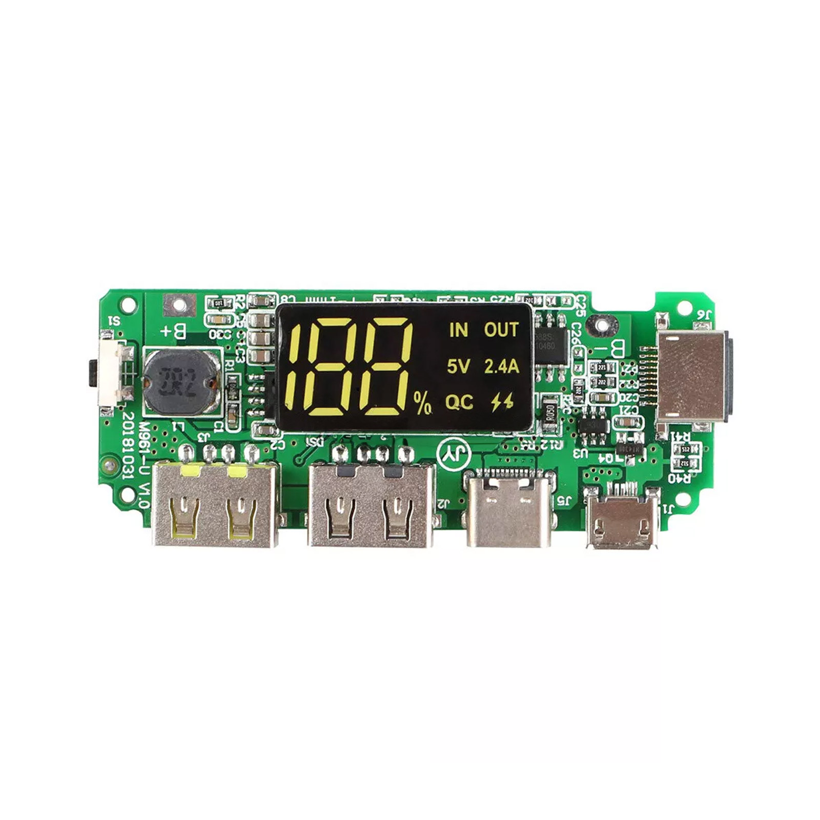 Dual USB Lithium 18650 Batterie Ladegerät Modul Step-Up Buck Converter 5V