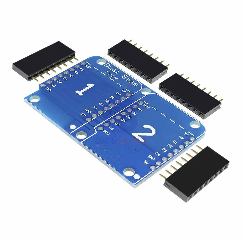 D1 Mini Dual Base Shield ESP8266