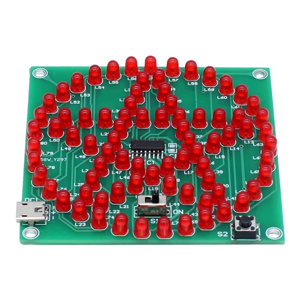 Bausatz LED-Lauflicht Stern Pentagram
