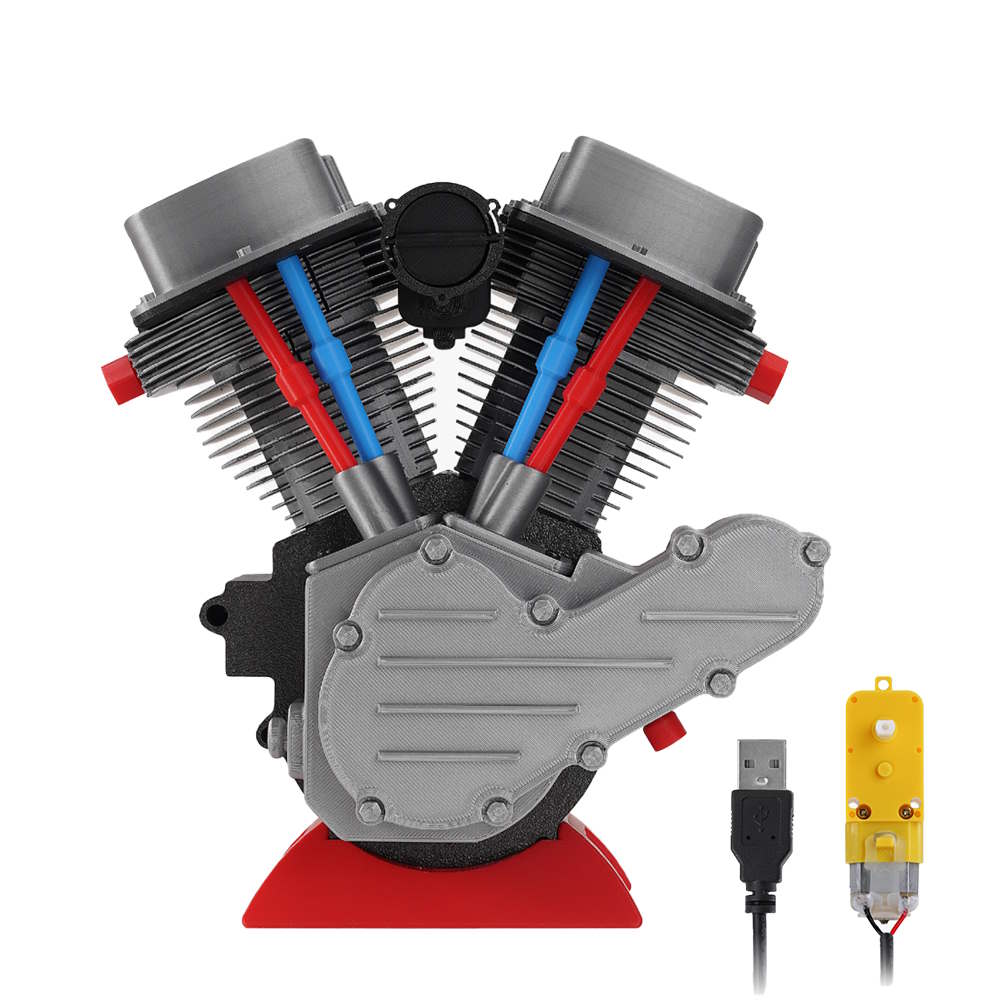 Getriebemotor DC 5V 59 RPM USB kompatibel mit Bambu Lab LA001 Kit