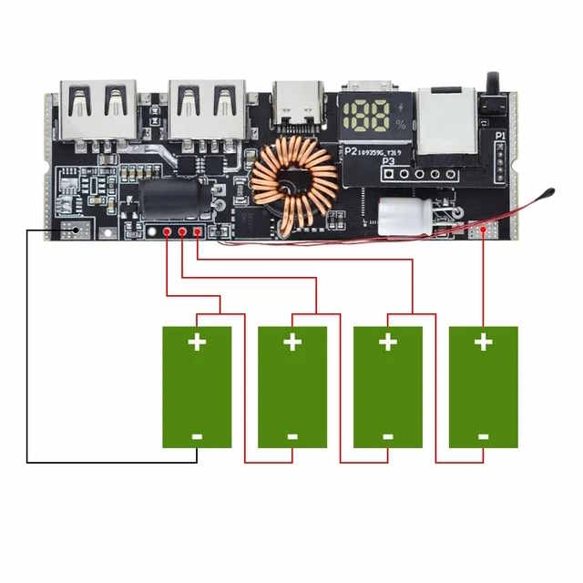 USB-C Power Bank Lade Modul 4S 100W