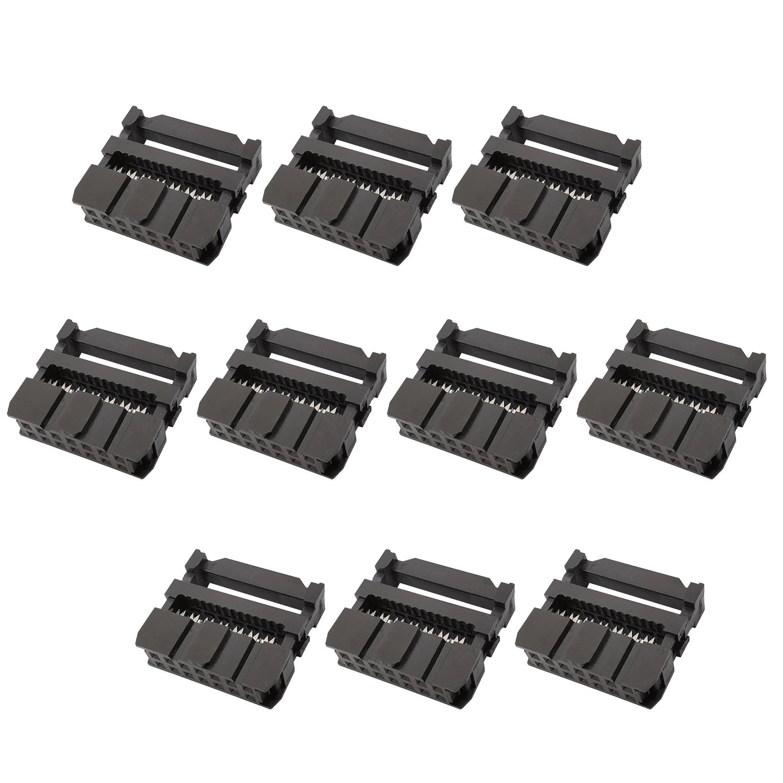 10 Stück IDC Buchse 14-Polig 2x7P 2.54mm