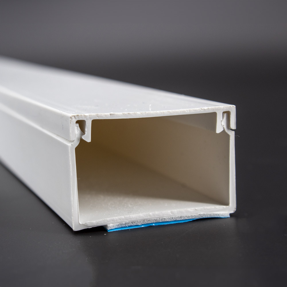 1m yourDroid Kabelkanal - 40x25 mm weiss - Selbstklebend