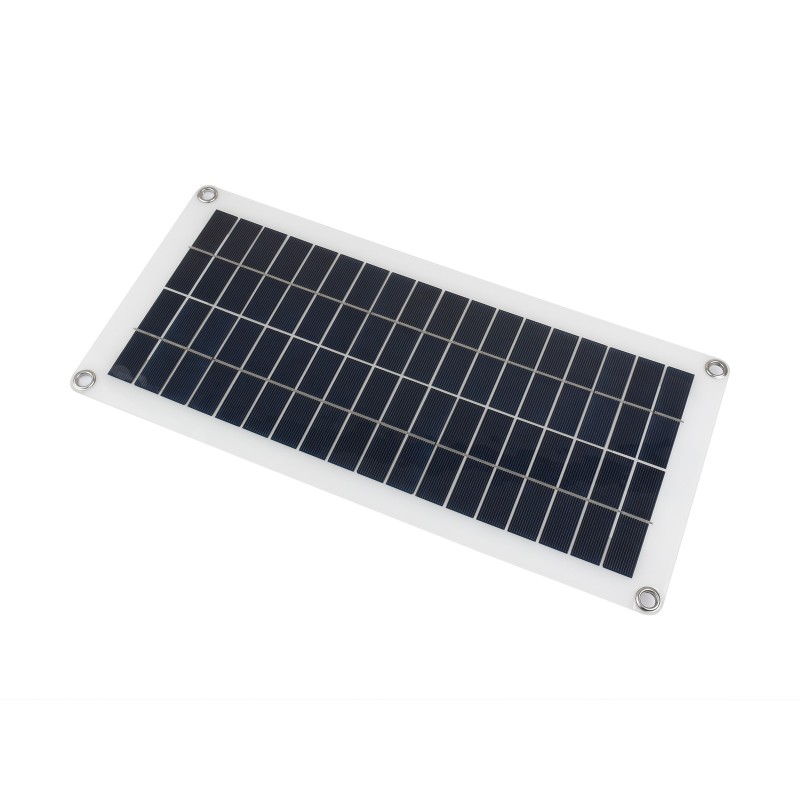 Waveshare Semi-flexibles Solarpanel, 18V 10W mit 5V USB-Ausgänge