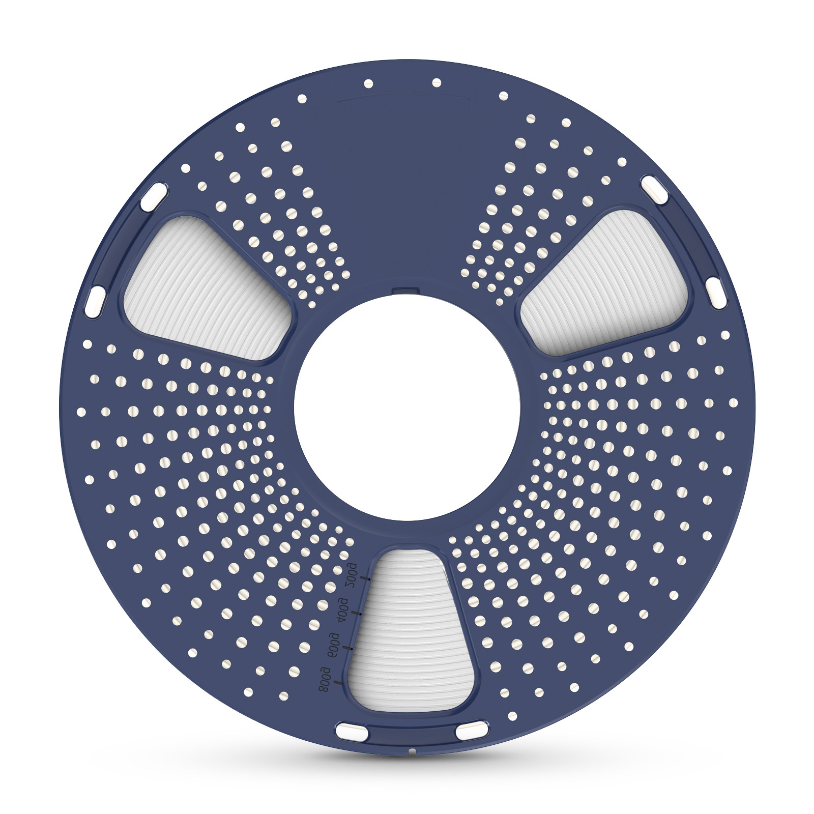 yourDroid TPU 90A Filament Weiss 1.75mm 1kg