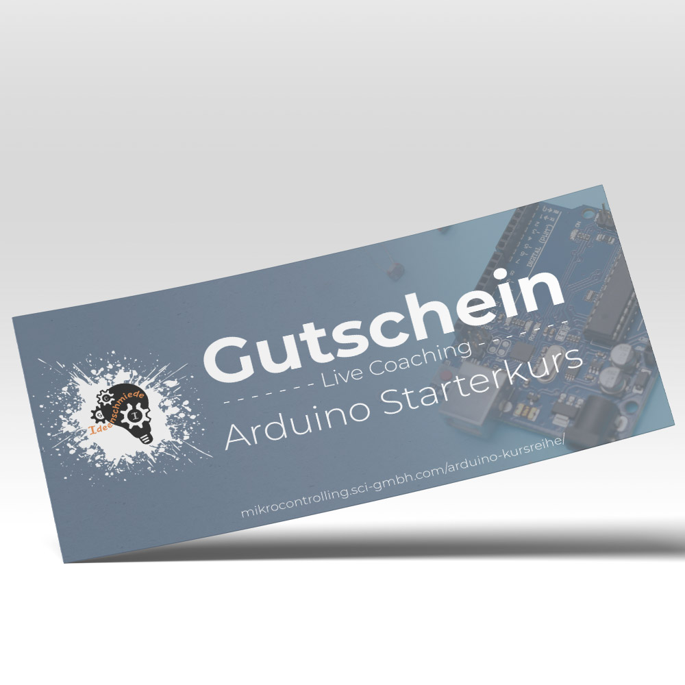 Kurspaket 1 - Starterkurs für Arduino Live-Coaching
