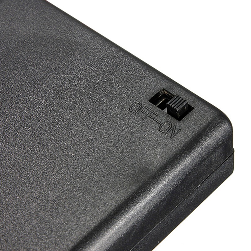 Batteriehalter für 4x AA Batterien 6V mit An/Aus-Schalter