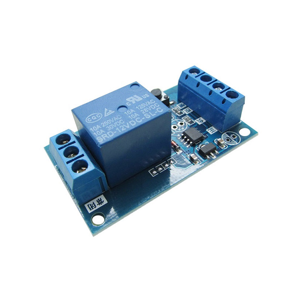12V Relais Modul mit Start/Stop-Button