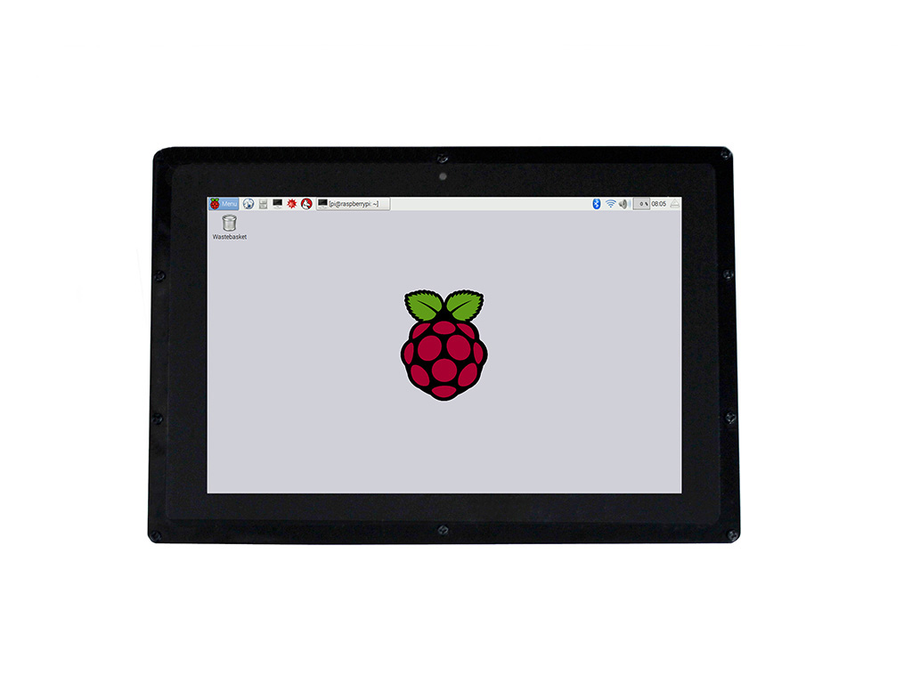 10.1" HDMI Touch Screen LCD Display mit Gehäuse für Raspberry Pi