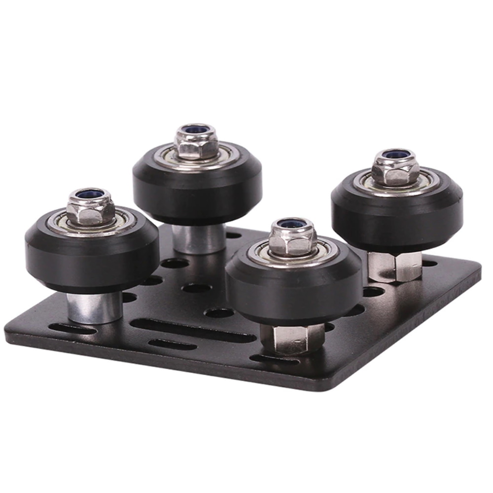 Hotend Schlitten für 2020 V-Slot Aluminiumprofile 4 Rollen