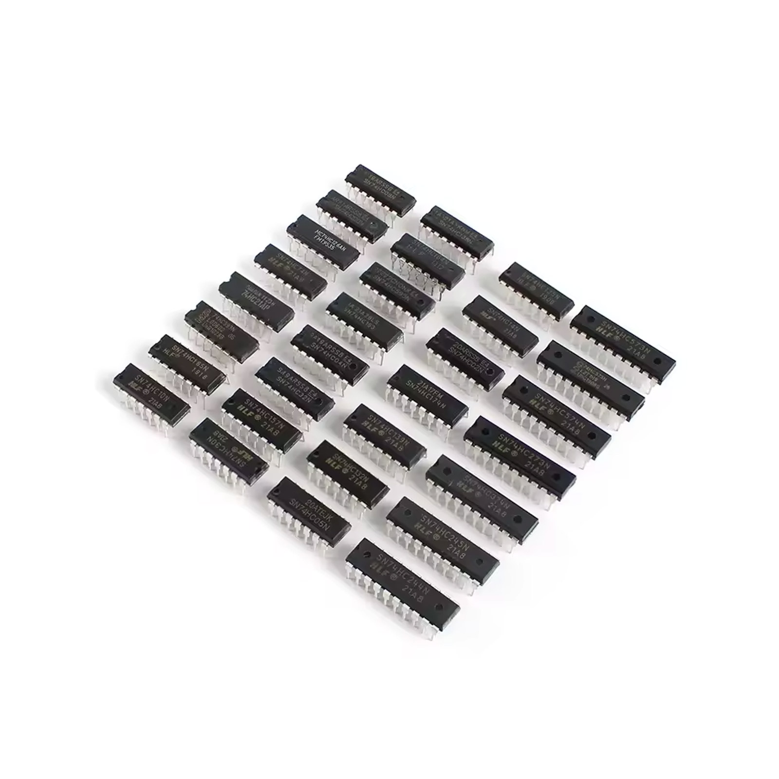 80-teiliges IC DIP Set – Beliebte 74HC Logik-Bausteine 74HC00, 74HC04, 74HC08, 74HC14
