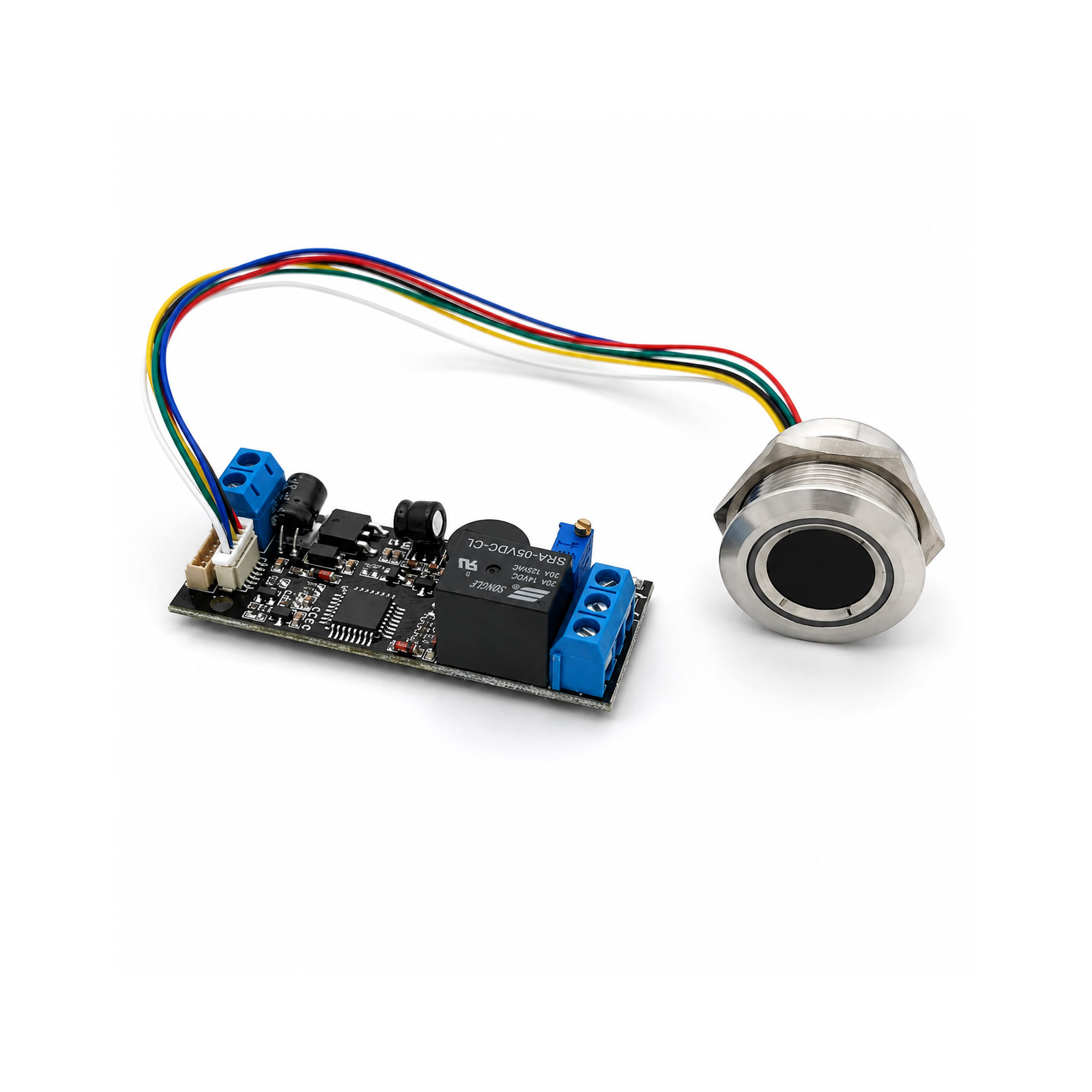 Fingerabdrucksensor mit Steuerplatine Relais K202 R503