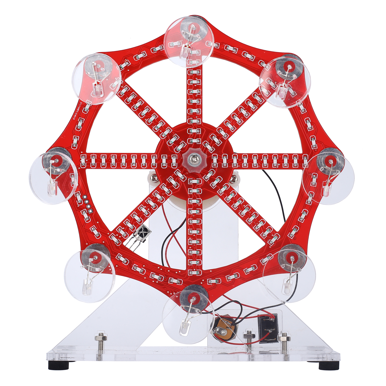 Bausatz LED Riesenrad mit Fernbedienung und Animationen