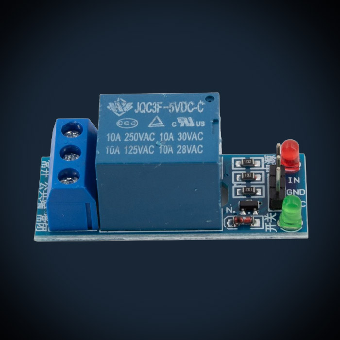 1 Kanal Relais Modul mit Arduino ansteuern