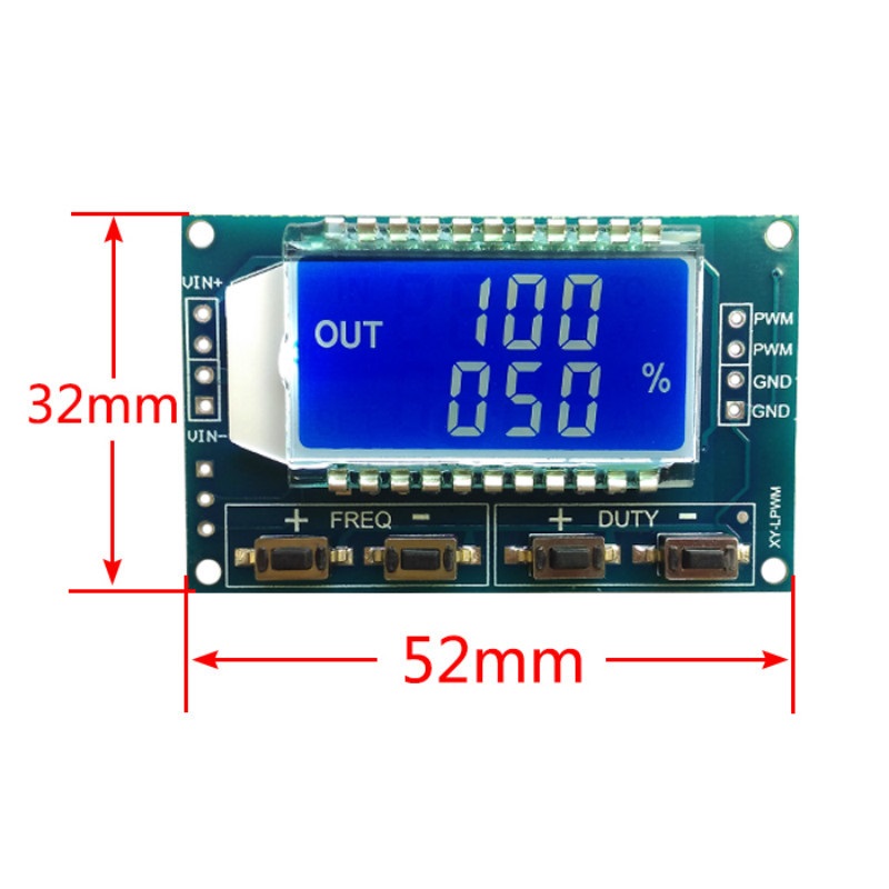 1Hz-150 Khz Signal Generator PWM Board