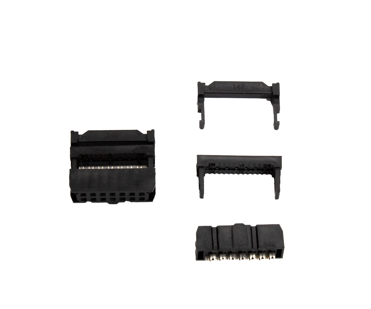 10 Stück IDC Buchse 14-Polig 2x7P 2.54mm