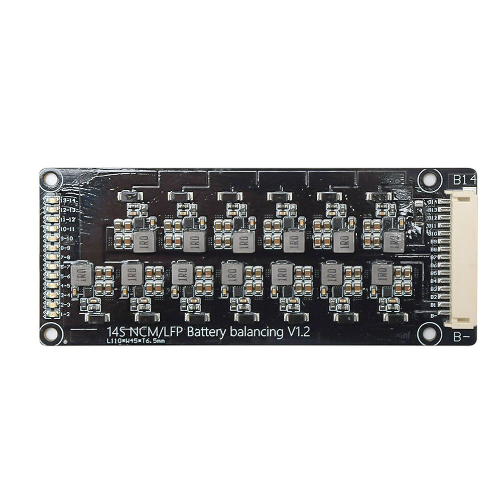 Aktiver Equalizer-Balancer 14S für 18650 Lithiumbatterien 1.2A