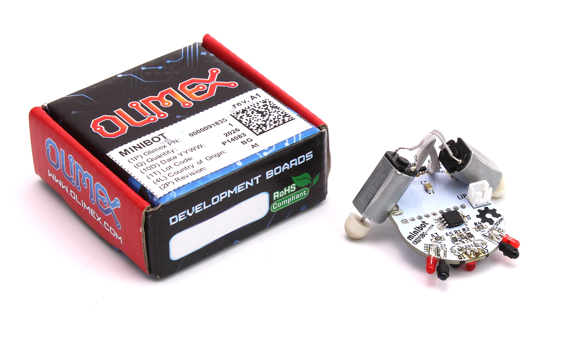 Minibot Programmierbarer Linefollower Roboter
