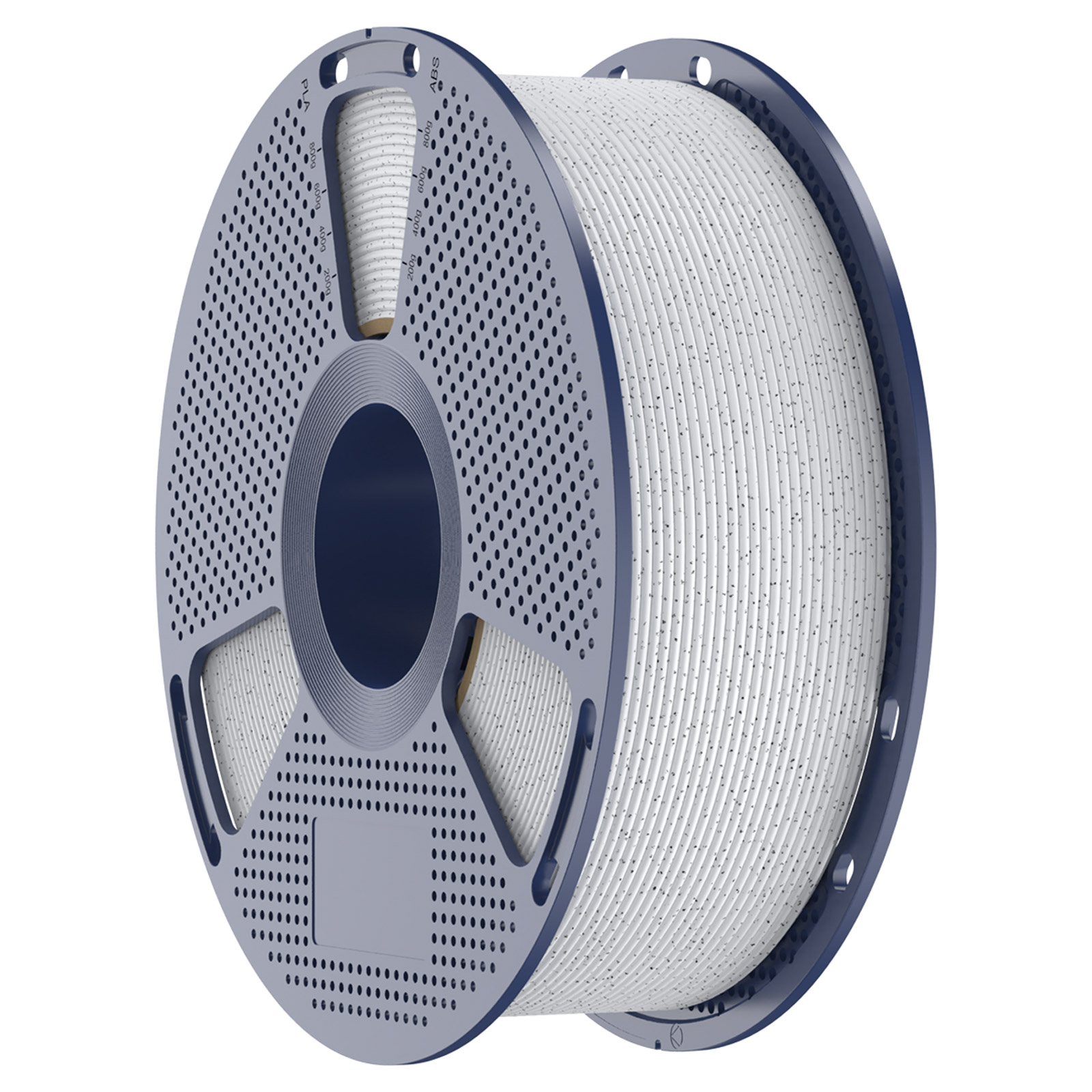 yourDroid PLA Filament Marmor klassisch Weiss 1.75mm 1kg