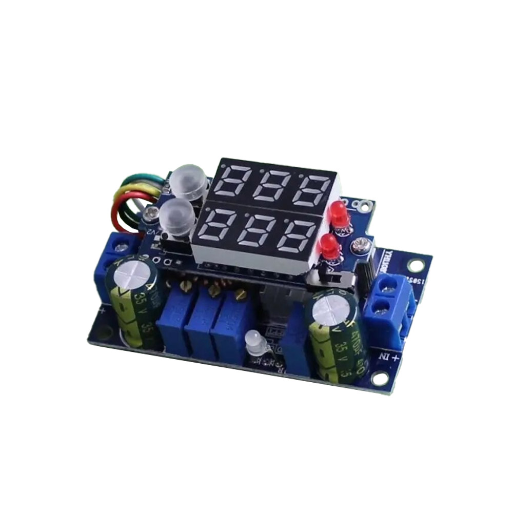 Step-Down Spannungswandler DC 6-36V auf 1.25-32V 5A mit Doppel LED Display