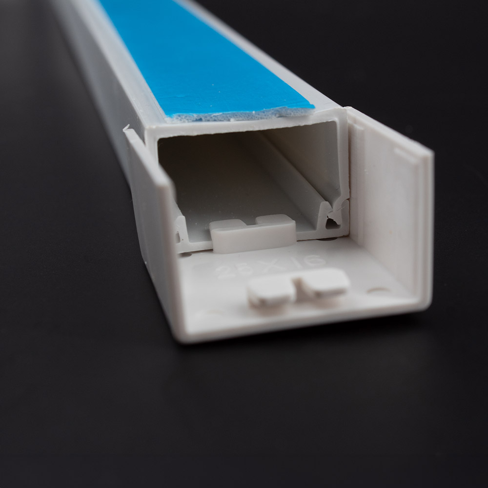 10x yourDroid Kabelkanal Verbinder 25x16 weiss