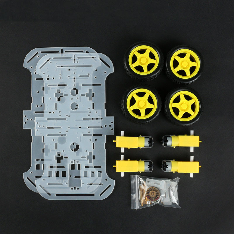 Bausatz 4WD Smart Car Chassis für Roboter