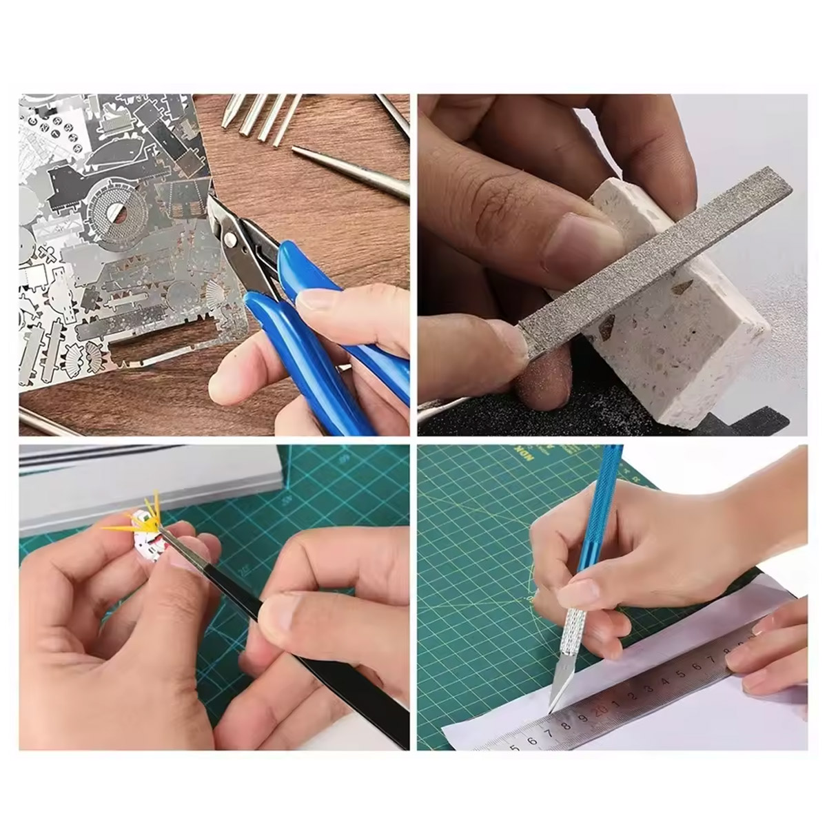 Werkzeug-Set für Modellbau 6-teiliges Präzisionswerkzeug