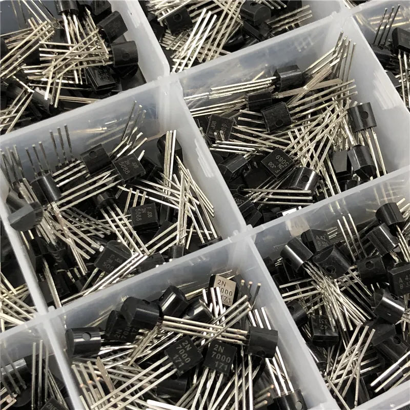 TO-92 Transistor Sortiment 600 Stück 15 Werte