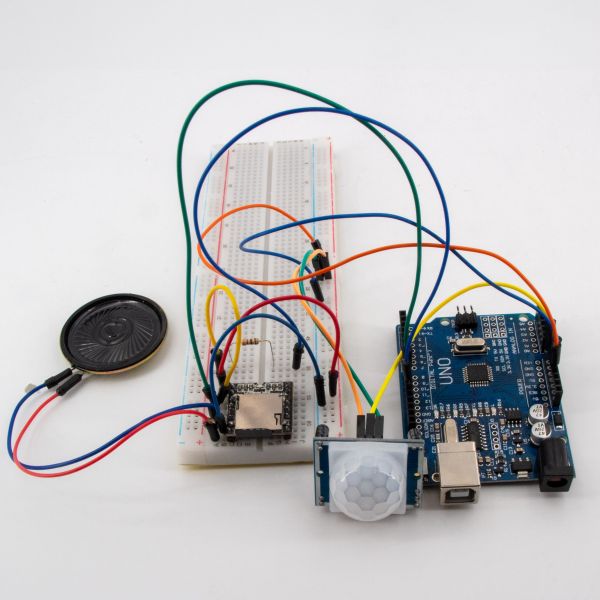 Arduino HC-SR501 Bewegungsmelder mit Sound