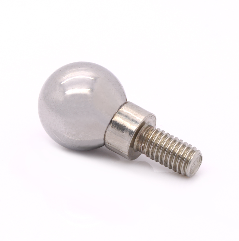 Stahlkugel 14mm mit M5 Schraube – Bild 2