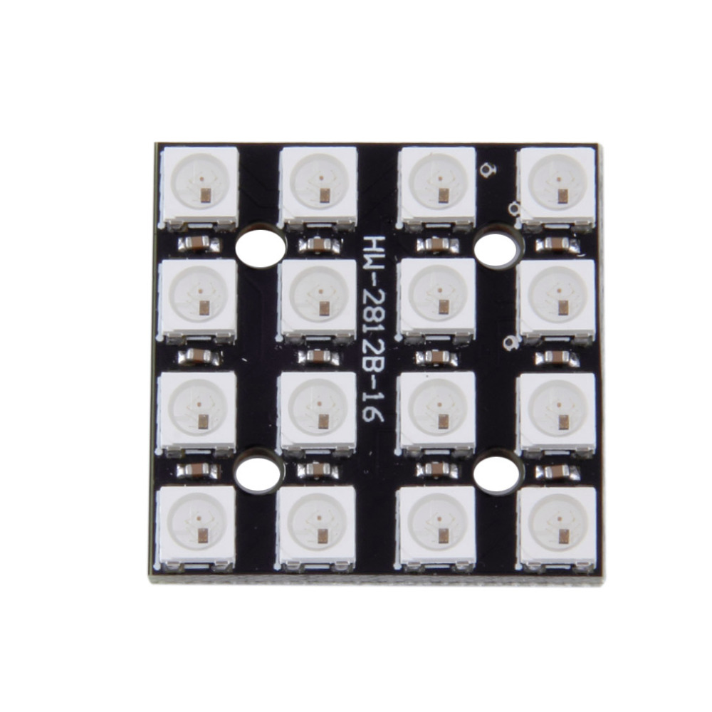 3x 4x4 RGB LED-Modul WS2812B ähnl. Neopixel