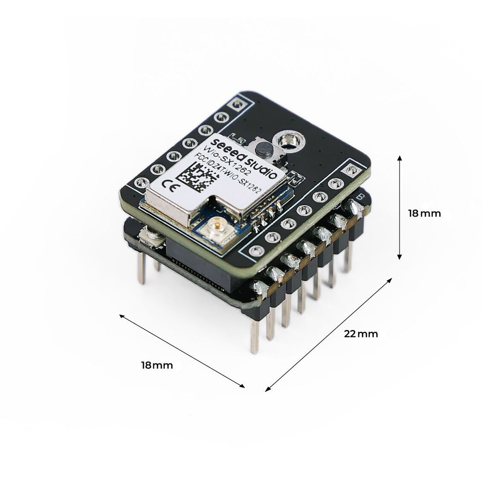 Seeed Studio XIAO ESP32S3 & Wio-SX1262 Kit für Meshtastic LoRa WiFi BLE