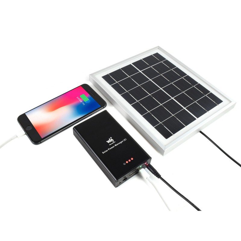 Waveshare Solar Power Manager (C) für 3x 18650