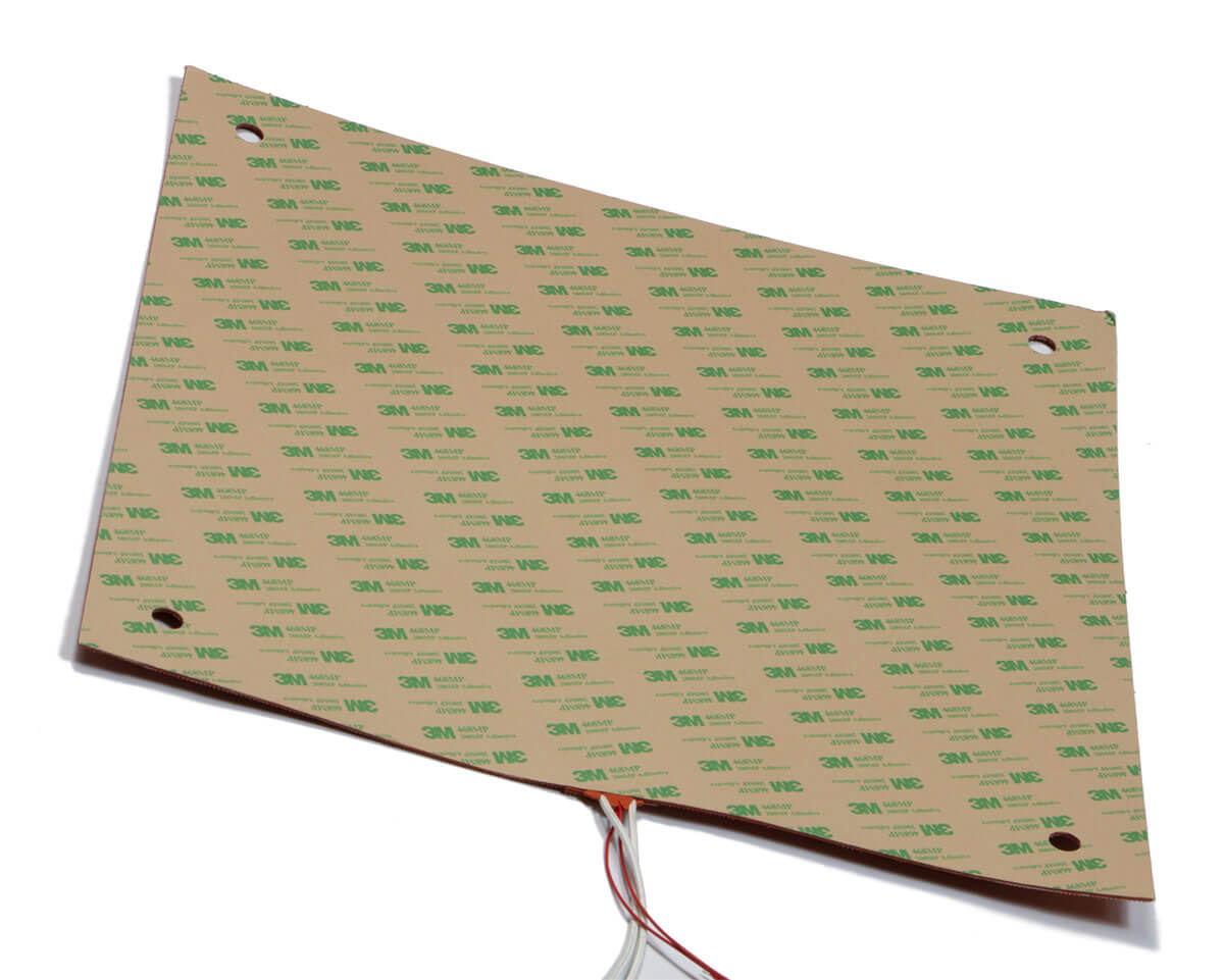 yourDroid Heizmatte Heizbett 220V 1000W 400x400mm CR-10 S4 Rückseite