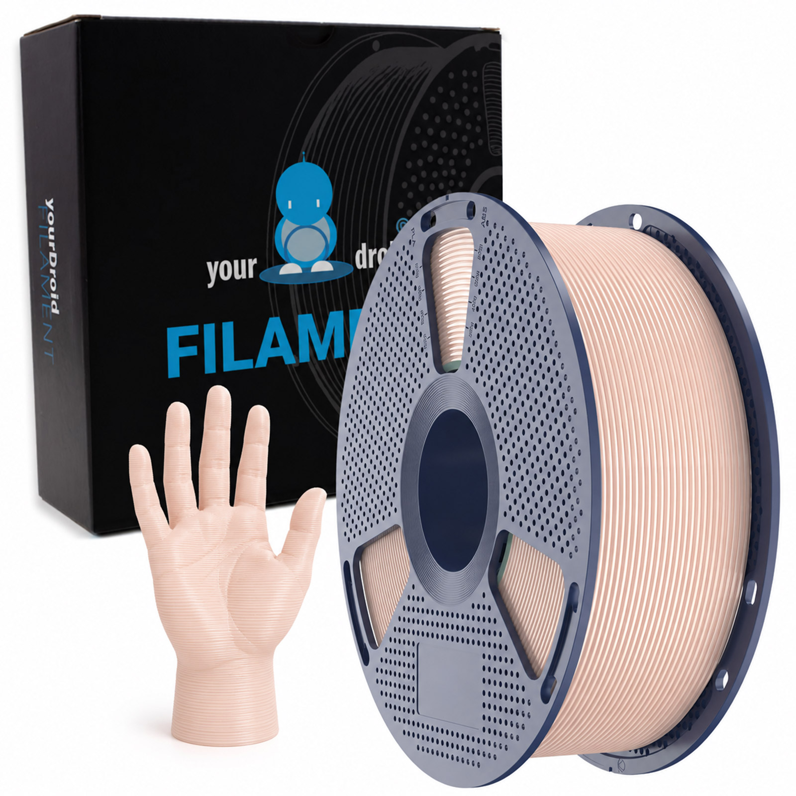 yourDroid PLA Filament Beige 1.75mm 1kg