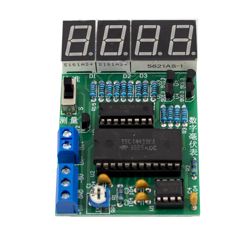 Bausatz: Digitales Milivoltmeter 5V AD