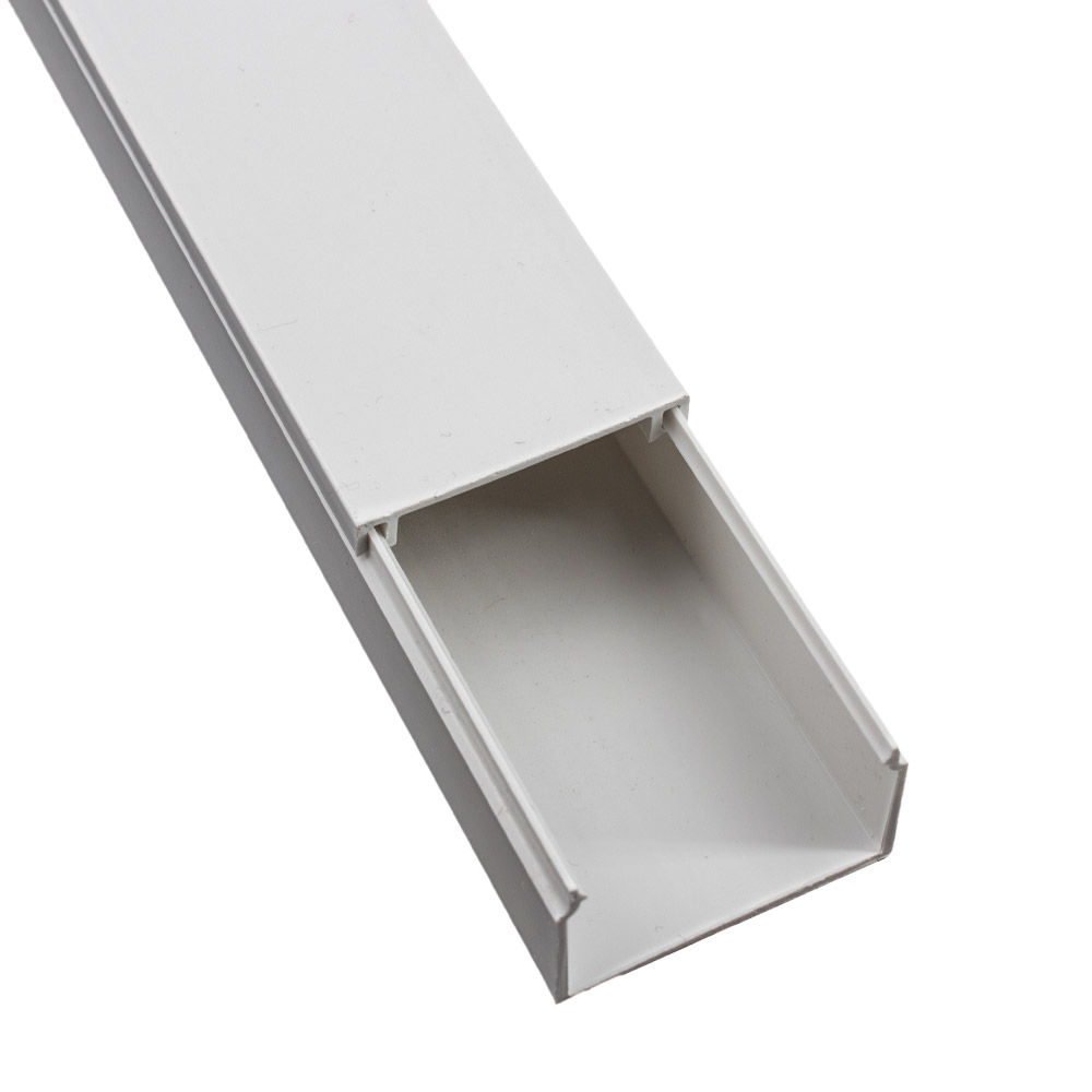 40x 1m yourDroid Kabelkanal - 40x25 mm weiss - Selbstklebend