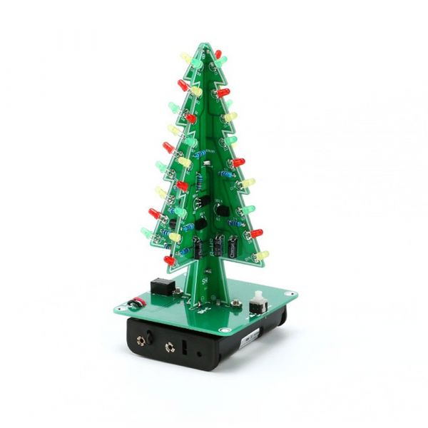 3x Bausatz LED-Weihnachtsbaum