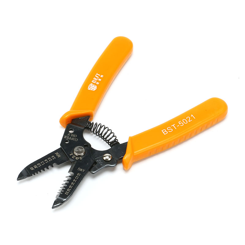 BST-5021 Abisolierzange für 0.6-2.6mm² 10-22 AWG Kabel