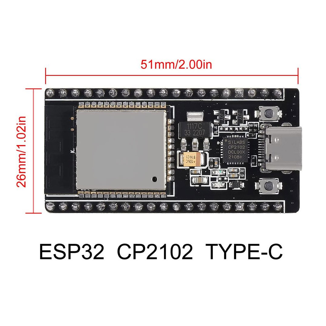 NodeMcu ESP32 USB-C 38 Pin
