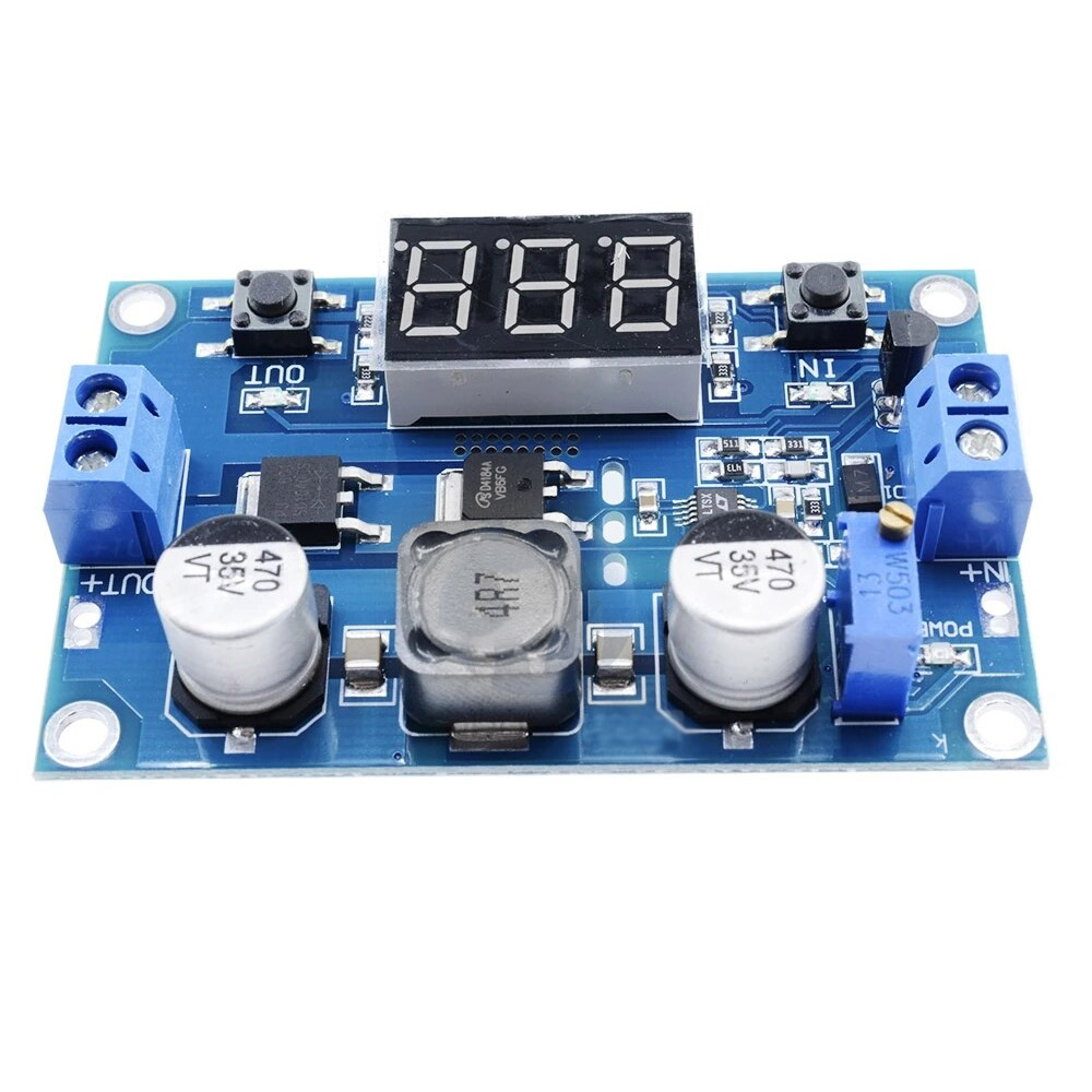 Step-Up Spannungswandler mit LED-Voltmeter 100W 3-35V to 3.5-35V DC