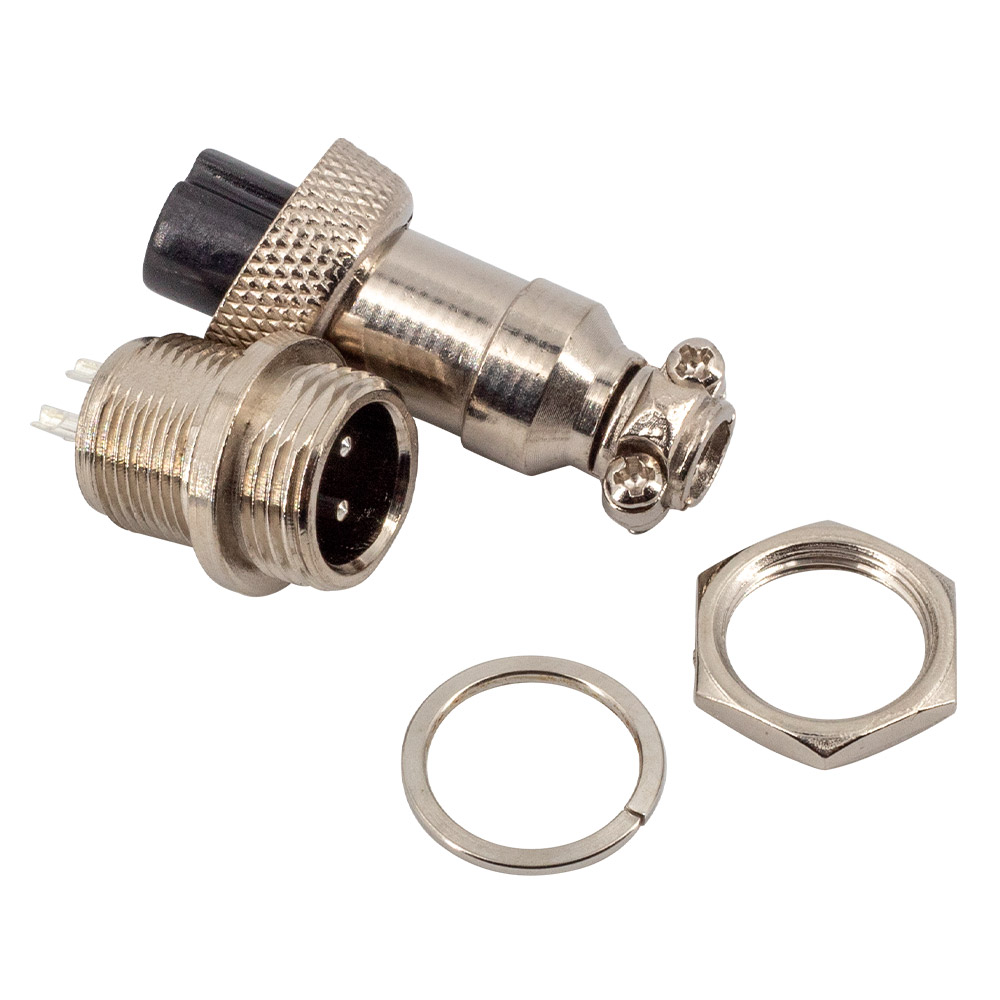 5 Paar GX-12 3 Pin Stecker + Buchse