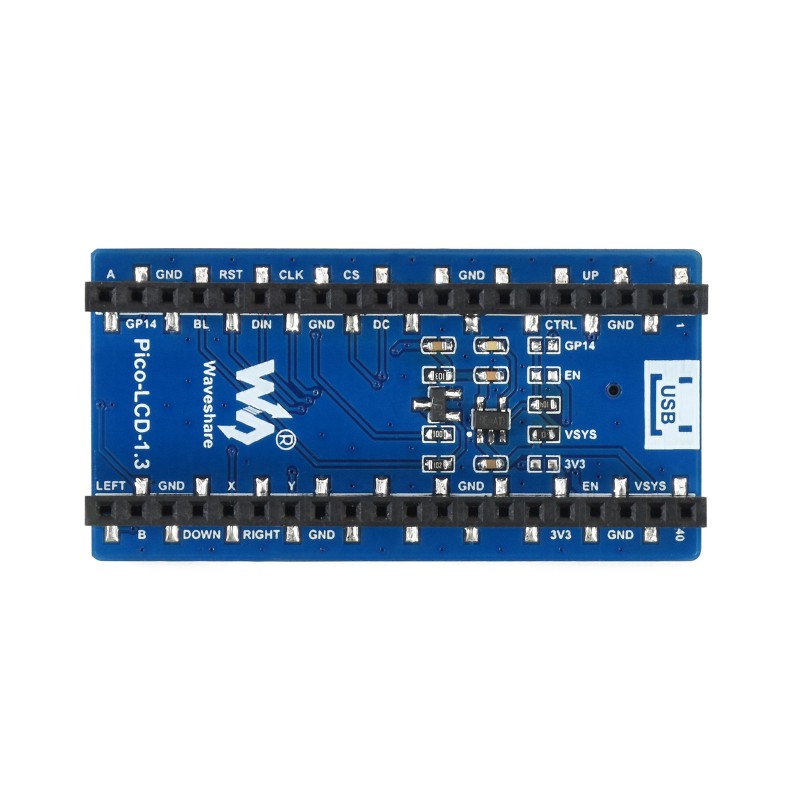 Waveshare 1.3" LCD Display Modul für Raspberry Pi Pico