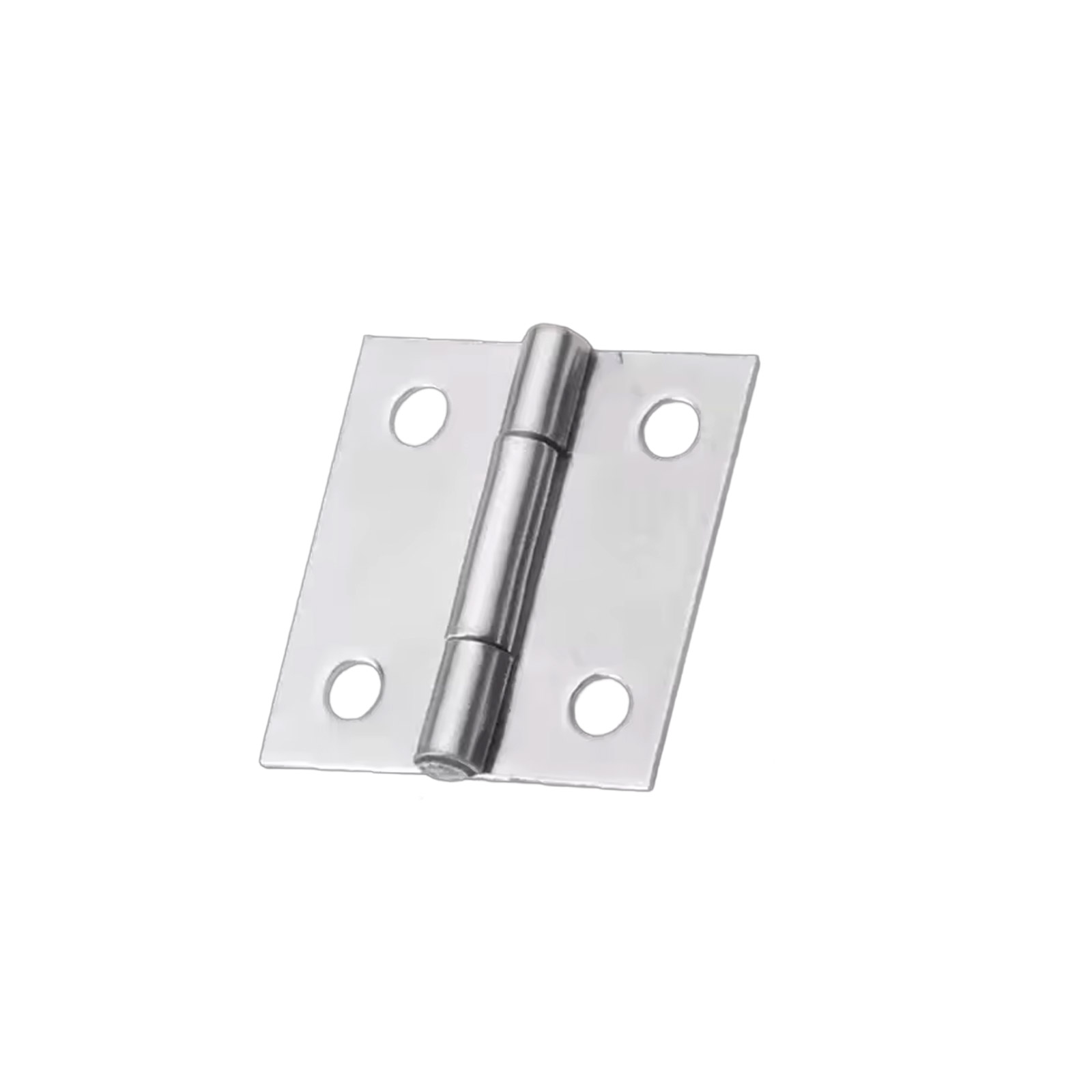 2x Edelstahl Türscharniere 1 Zoll – Mini-Scharniere für Möbel, Schränke & Boxen