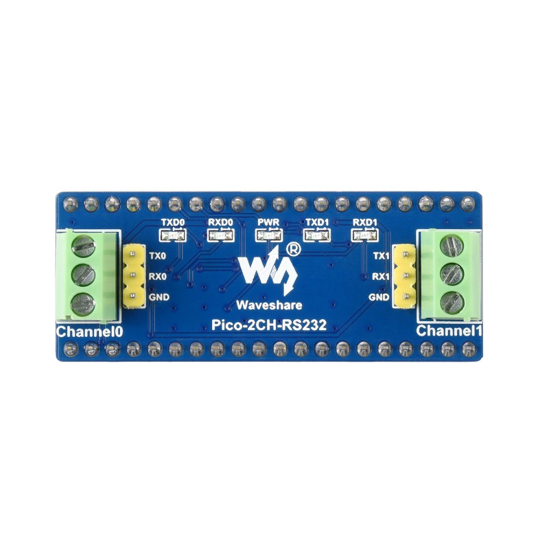 Waveshare 2-Kanal UART RS232 Modul für Raspberry Pi Pico