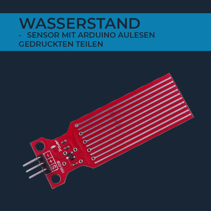 Wasserstandsensor mit Arduino auslesen
