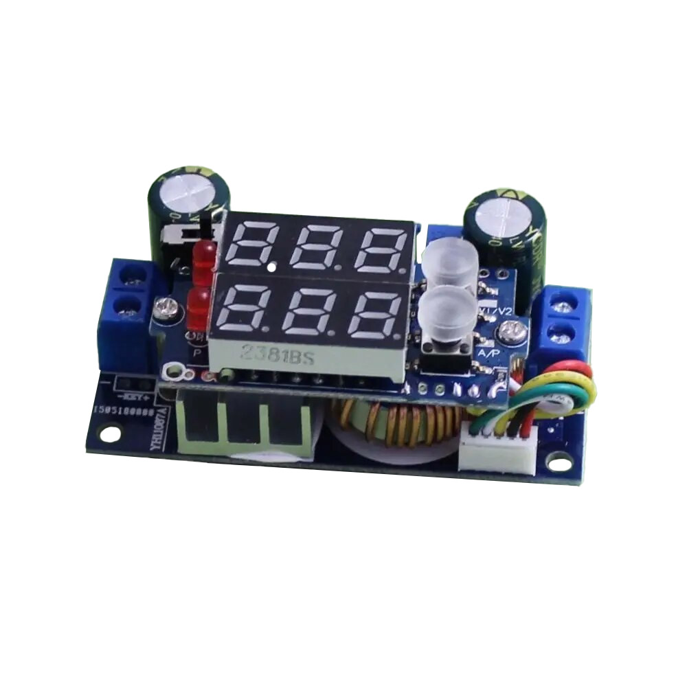 Step-Down Spannungswandler DC 6-36V auf 1.25-32V 5A mit Doppel LED Display