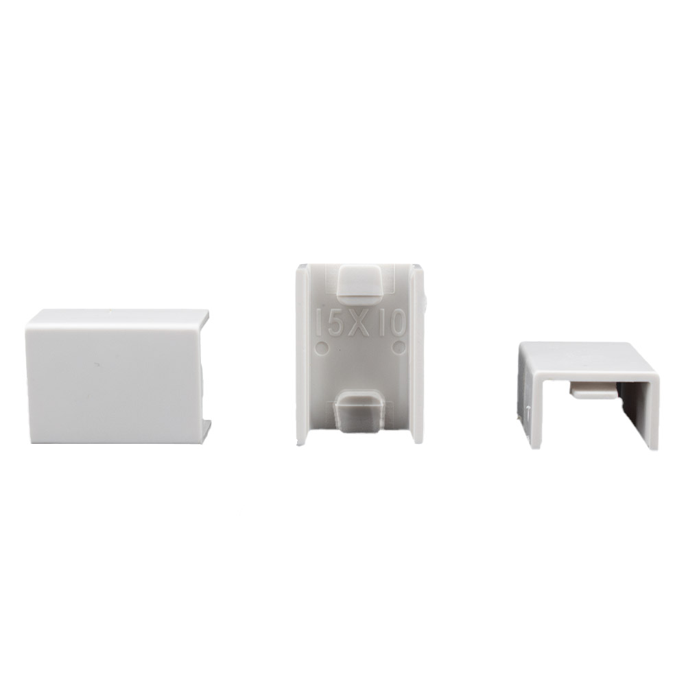 10x yourDroid Kabelkanal Verbinder 15x10 weiss