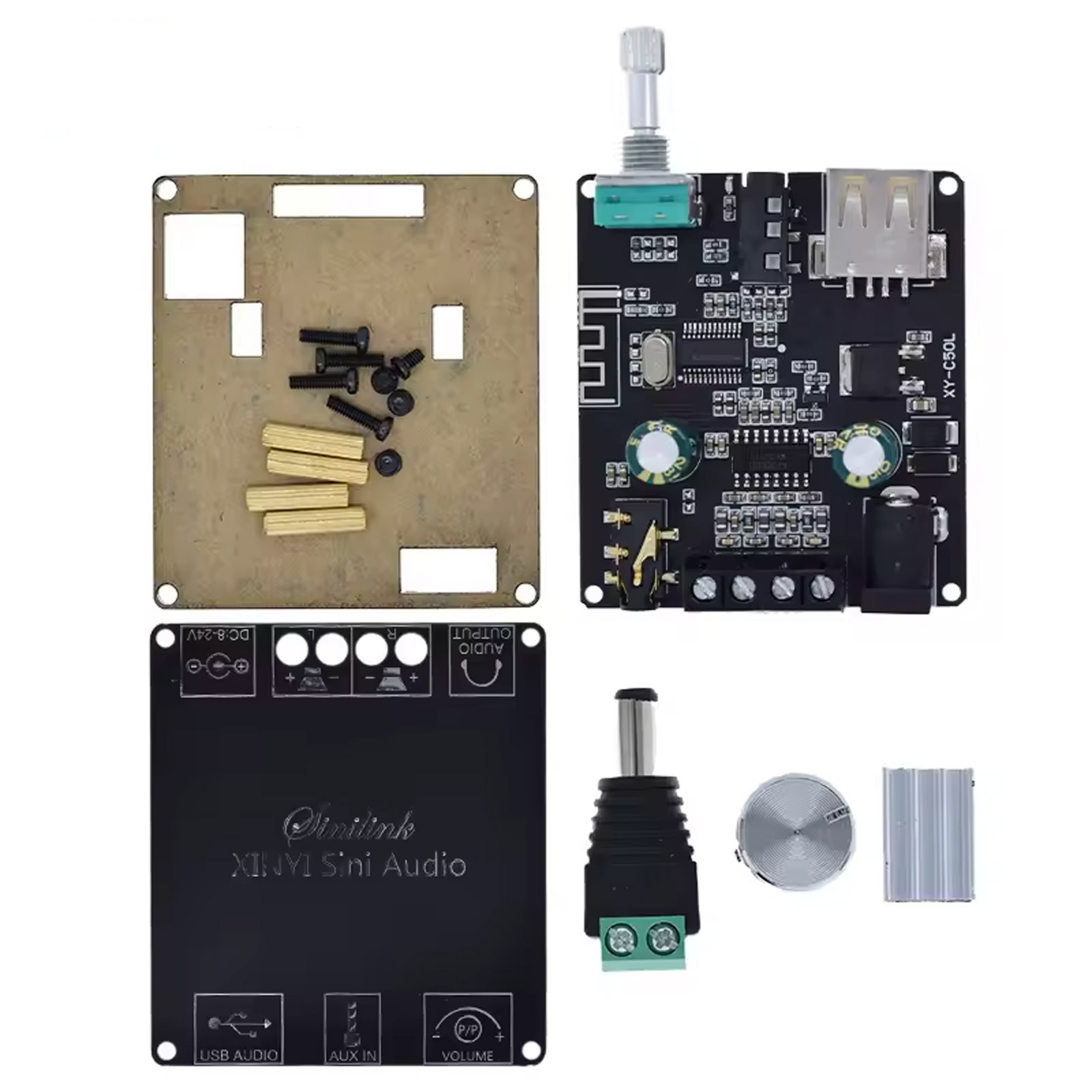 2×50W Bluetooth 5.0 Audio Verstärker Modul XY-C50L mit TPA3116