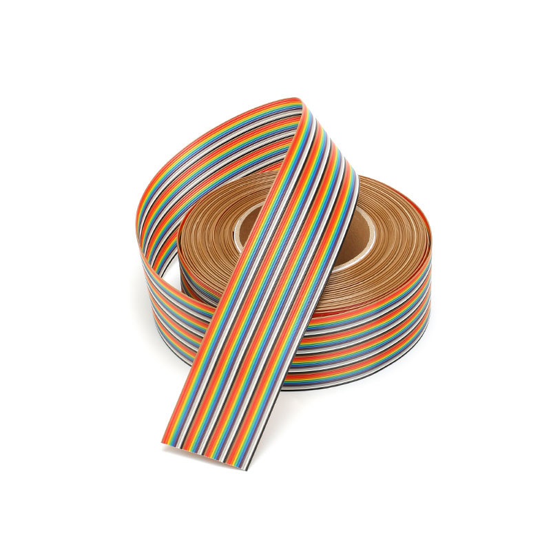 1 Meter Flachbandkabel 40-polig 1,27mm (bunt)
